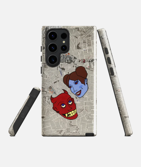 COLLIDED PHONE CASE FOR SAMSUNG