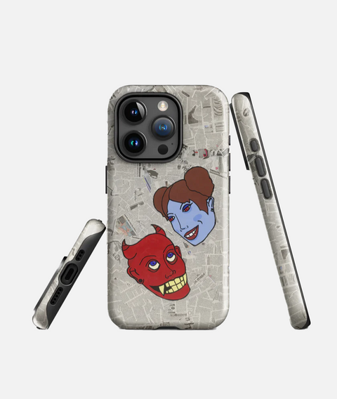 COLLIDED PHONE CASE FOR iPHONE