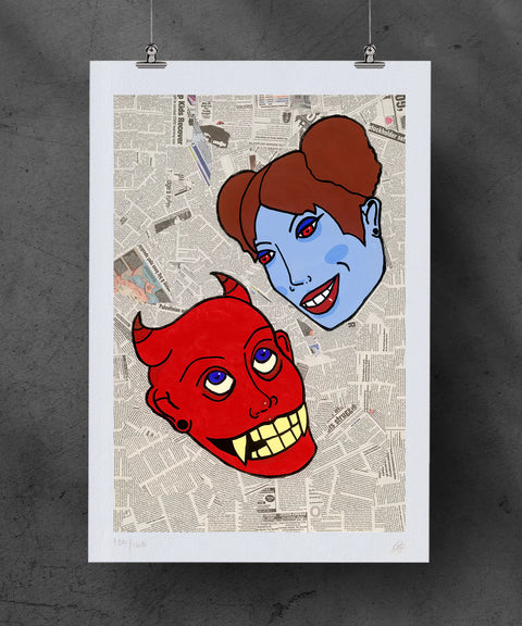 COLLIDED FINE ART PRINT