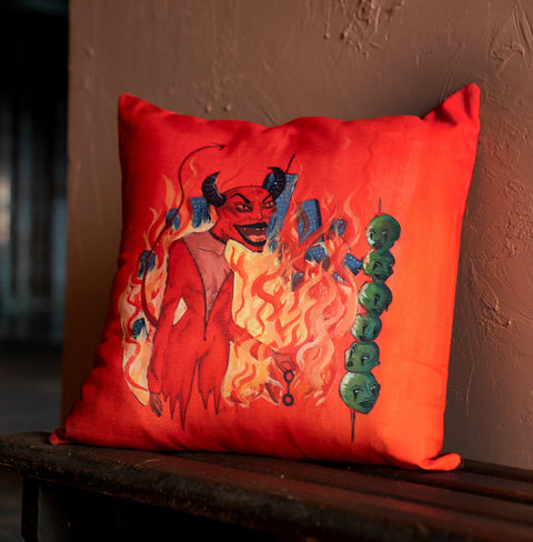 DEVILS TAROT PILLOW