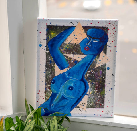 DIAMOND IN THE ROUGH HAND-STRETCHED CANVAS PRINT