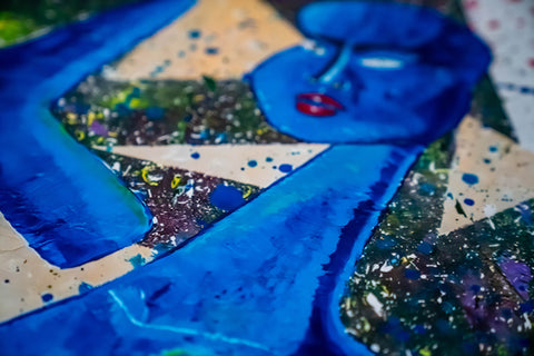 DIAMOND IN THE ROUGH HAND-STRETCHED CANVAS PRINT