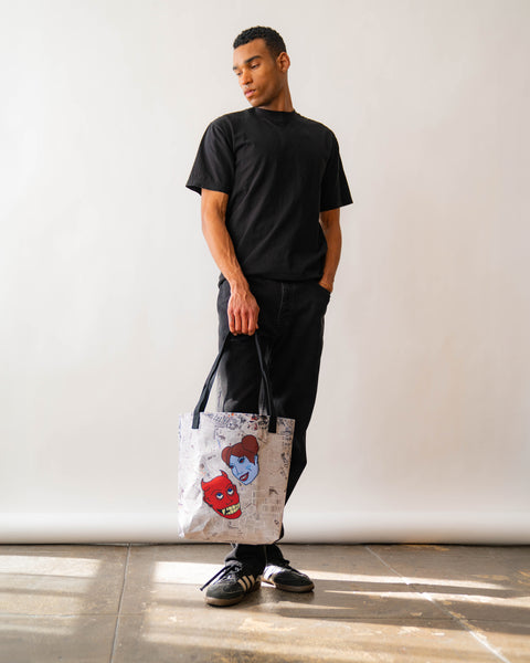 COLLIDED TOTE BAG