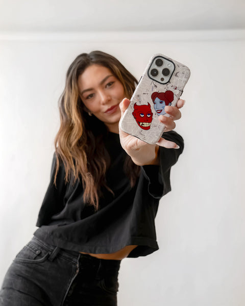 COLLIDED PHONE CASE FOR SAMSUNG