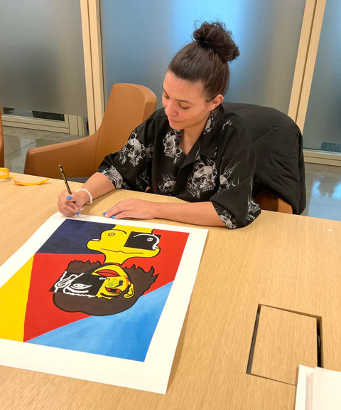 RIGHT THROUGH ME FINE ART PRINT