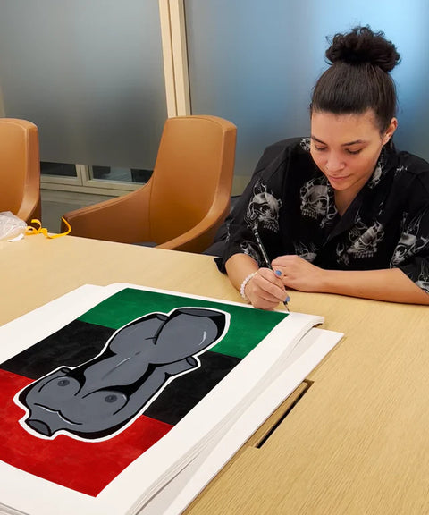 AFRO VENUS FINE ART PRINT