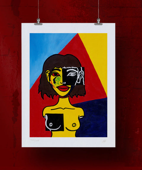 RIGHT THROUGH ME FINE ART PRINT