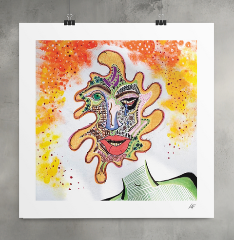 EDEN MATTE PRINT WITH BORDER