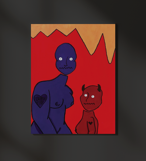 IT'S ALWAYS SUNNY MATTE PRINT