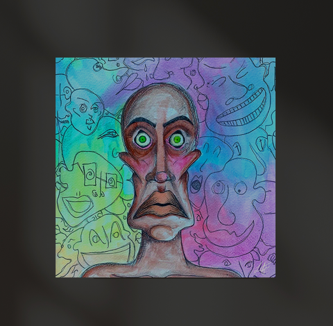 MANIACAL NIGHTMARES MATTE PRINT