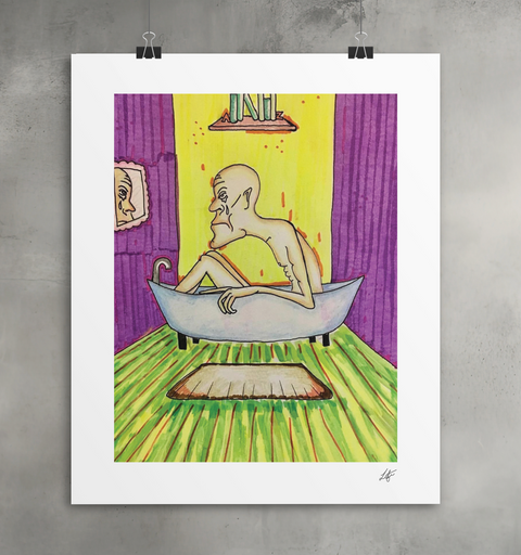 STAN MATTE PRINT WITH BORDER