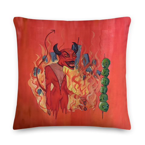 DEVILS TAROT PILLOW