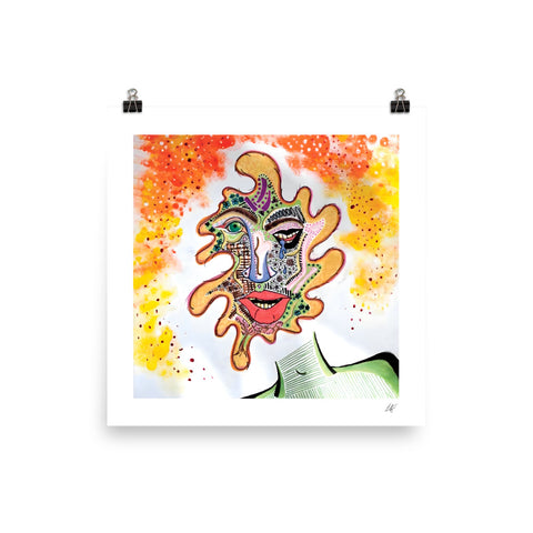 EDEN MATTE PRINT WITH BORDER