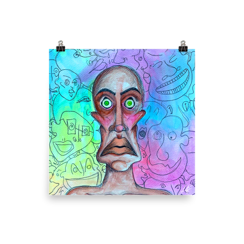 MANIACAL NIGHTMARES MATTE PRINT