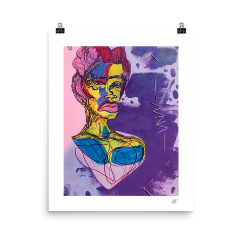 TAPESTRY OF DREAMS MATTE PRINT WITH BORDER