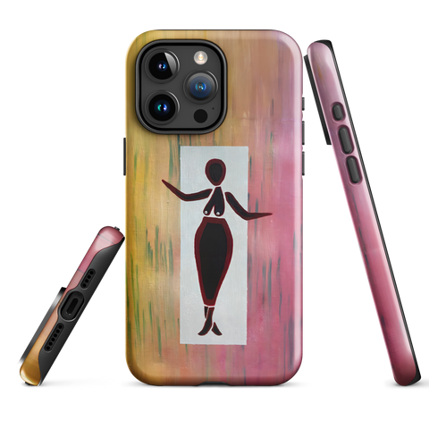 LADY IN THE RAIN iPHONE CASE