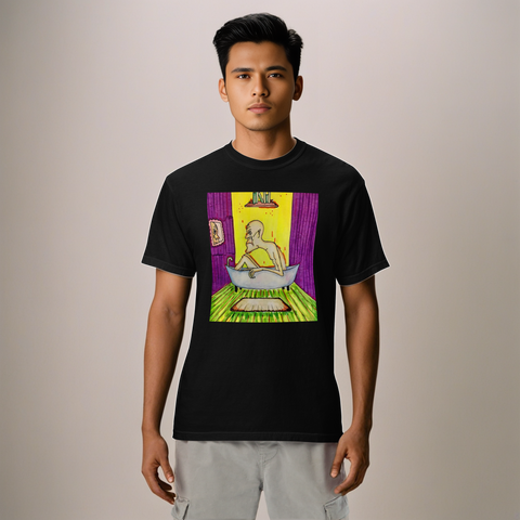 Unisex garment-dyed heavyweight t-shirt