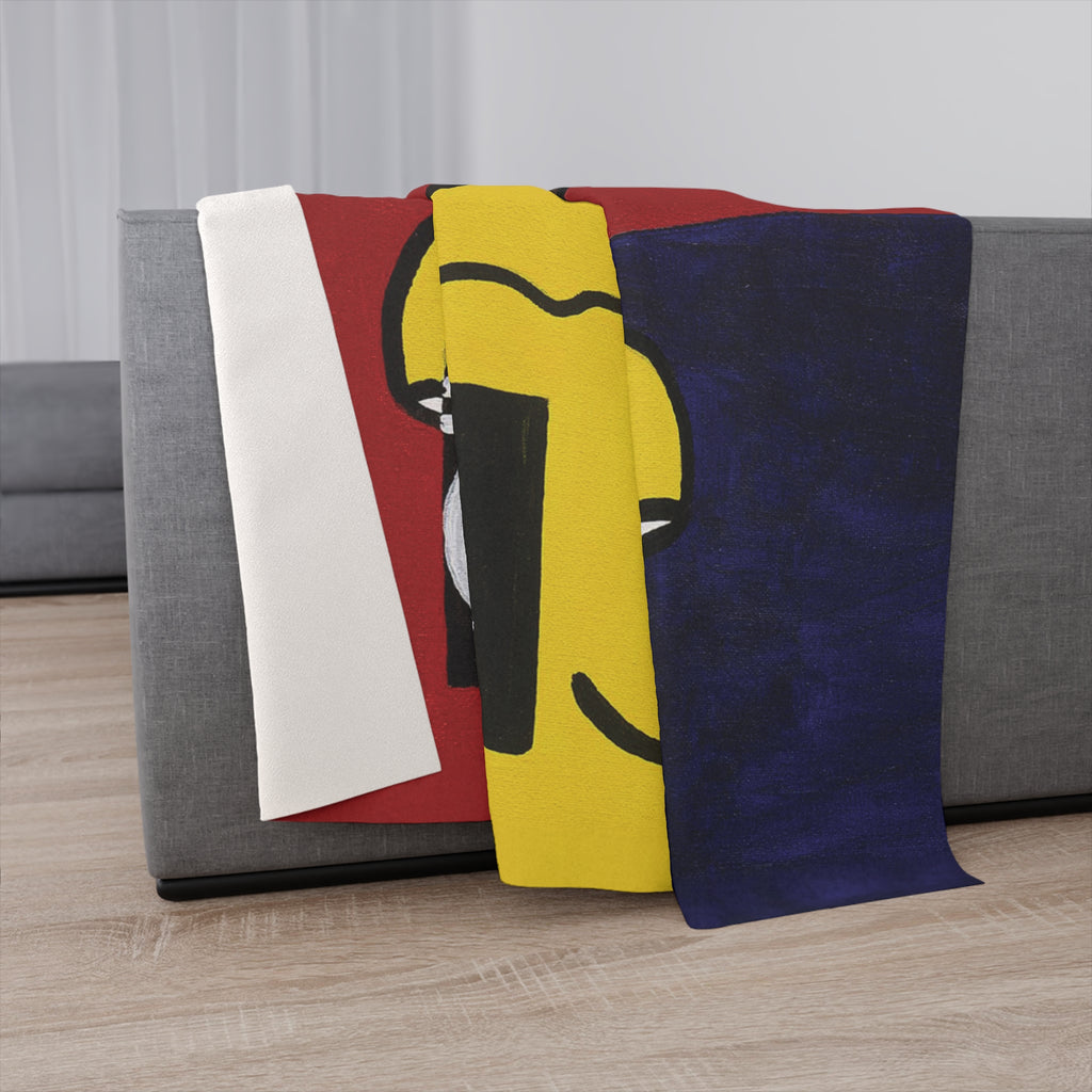 RIGHT THROUGH ME DECORATIVE THROW