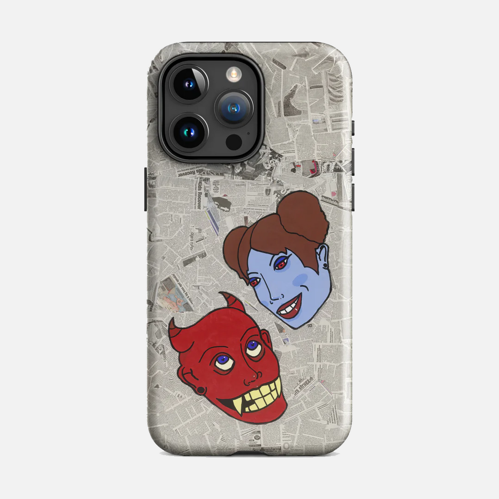 COLLIDED PHONE CASE FOR iPHONE