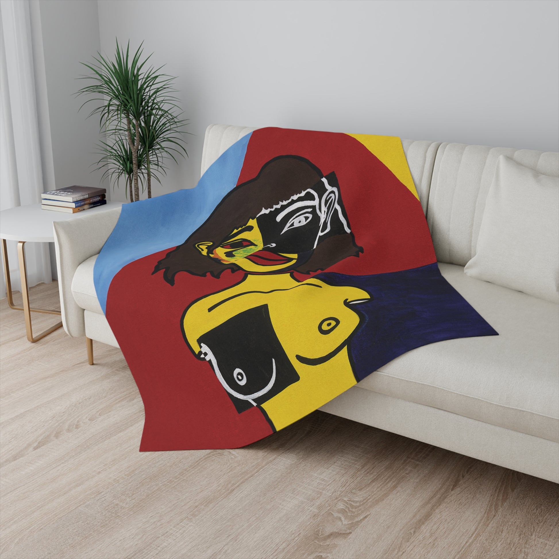 RIGHT THROUGH ME DECORATIVE THROW