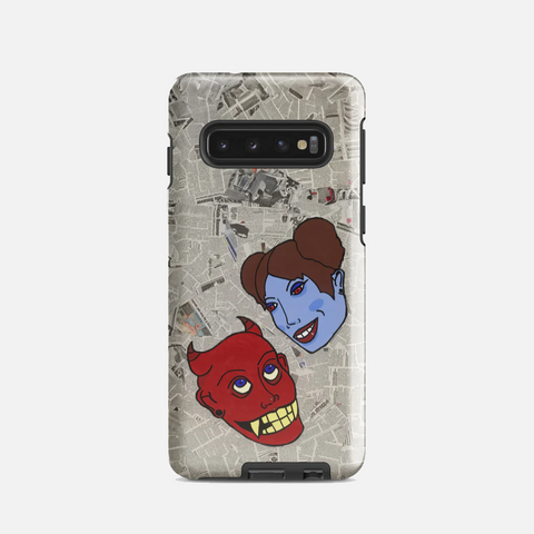 COLLIDED PHONE CASE FOR SAMSUNG