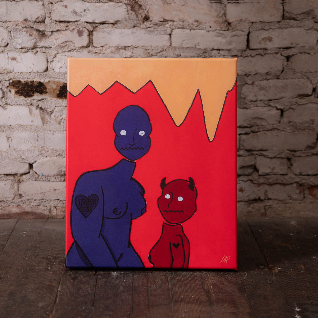 ITS ALWAYS SUNNY HAND-STRETCHED CANVAS PRINT