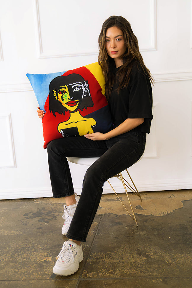 RIGHT THROUGH ME PILLOW