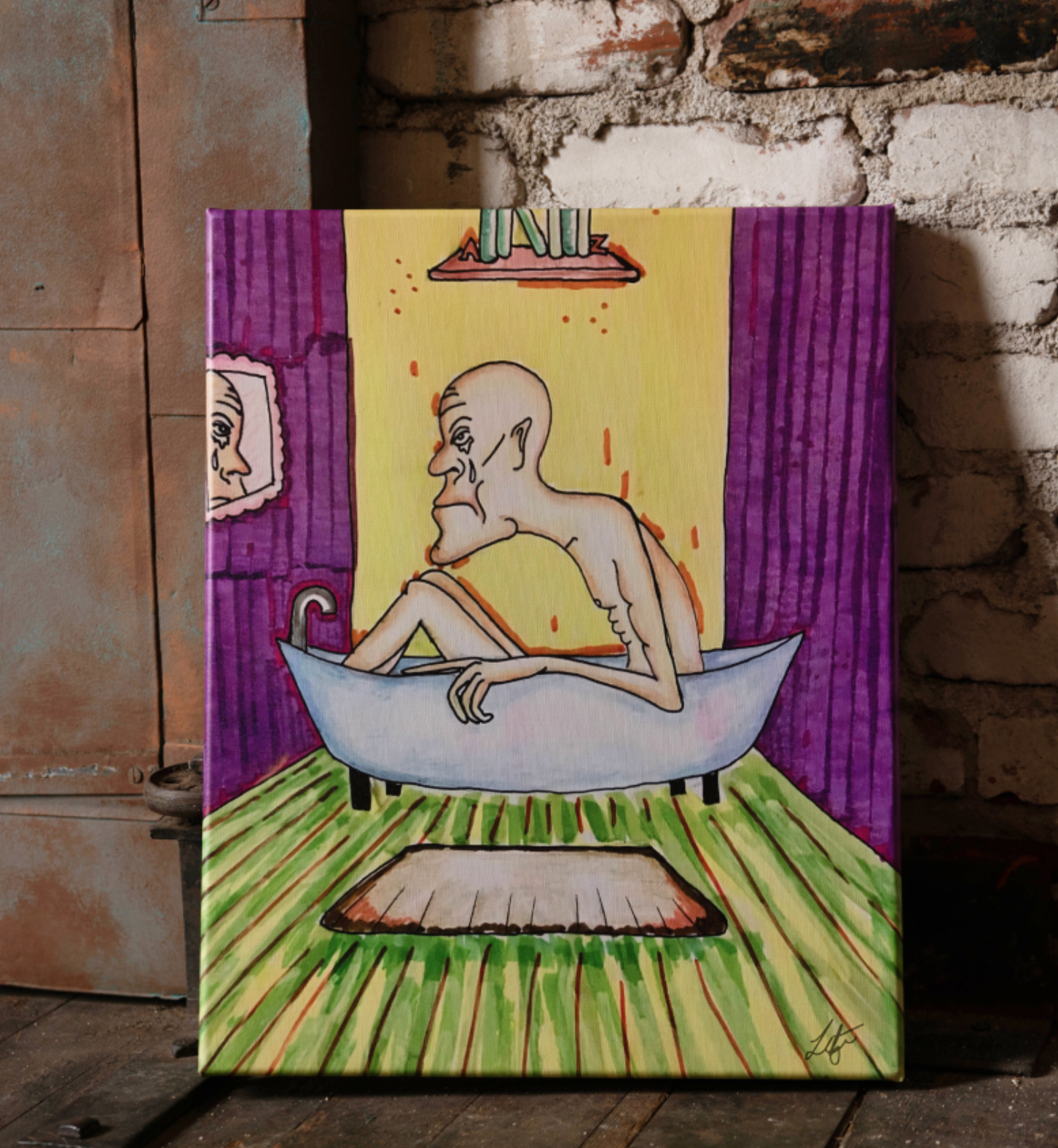 STAN HAND-STRETCHED CANVAS PRINT