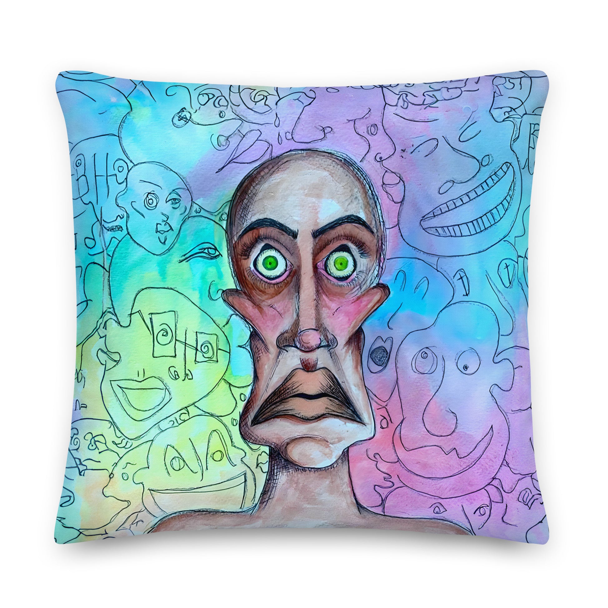MANIACAL NIGHTMARES PILLOW