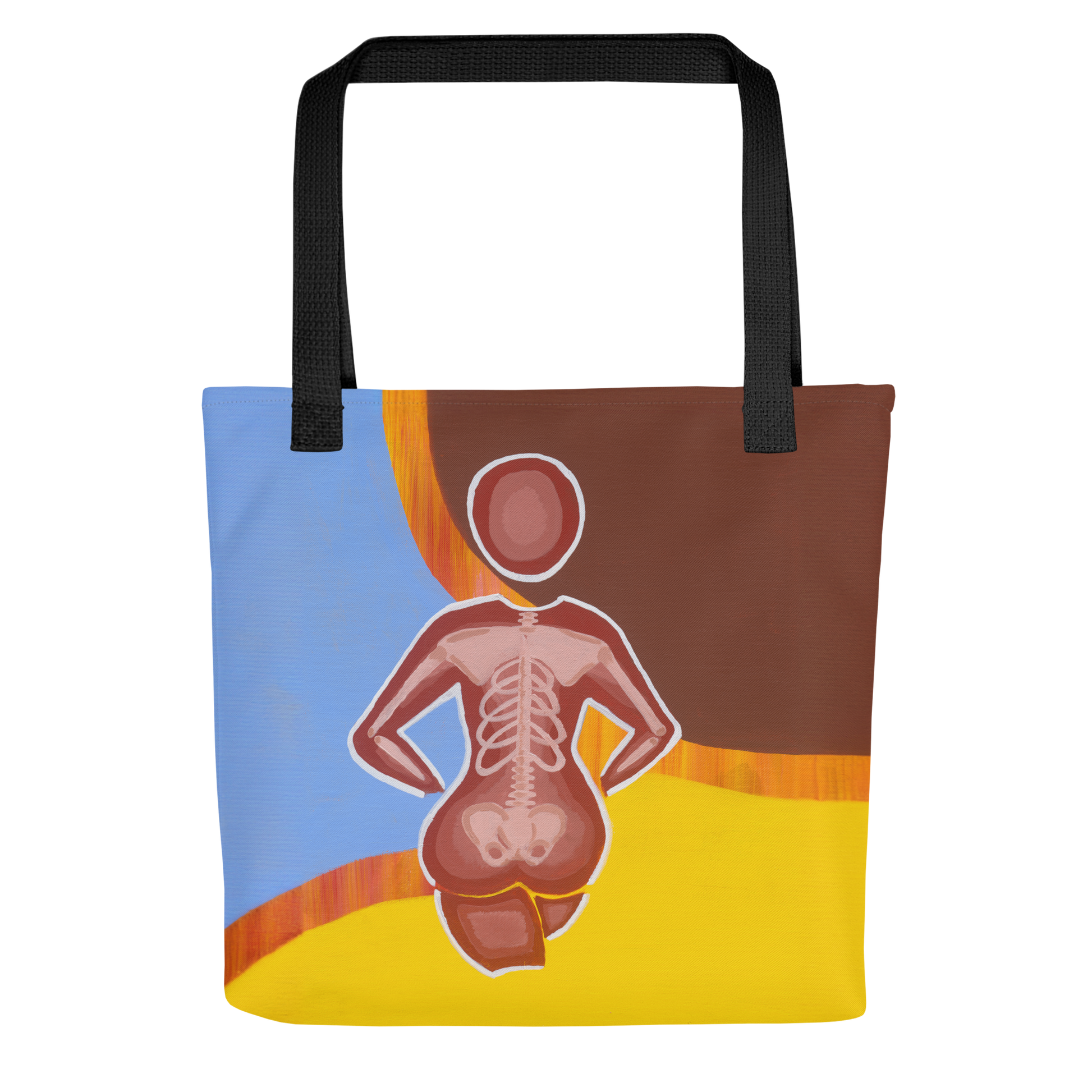 Desert Skeleton Tote Bag