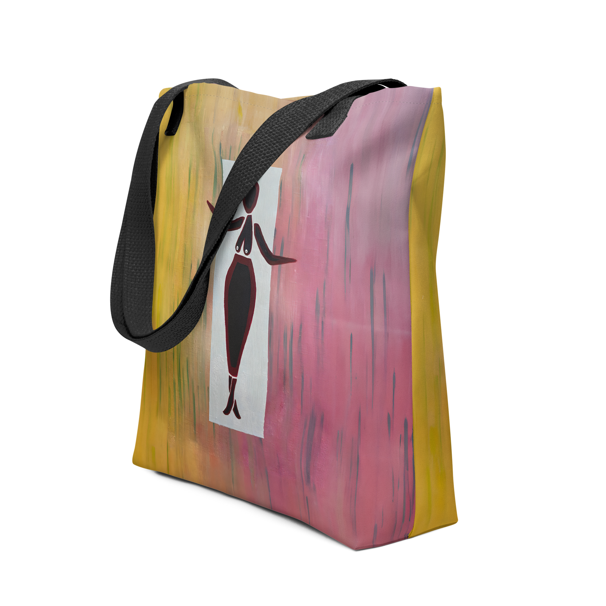 LADY IN THE RAIN TOTE BAG