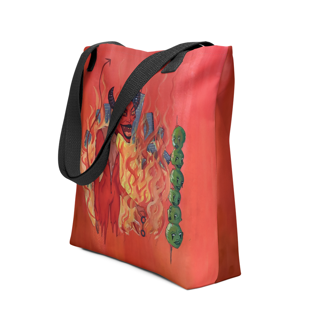 DEVIL'S TAROT TOTE BAG