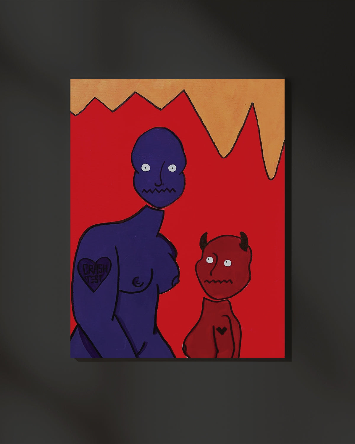 IT'S ALWAYS SUNNY MATTE PRINT WITH BORDER