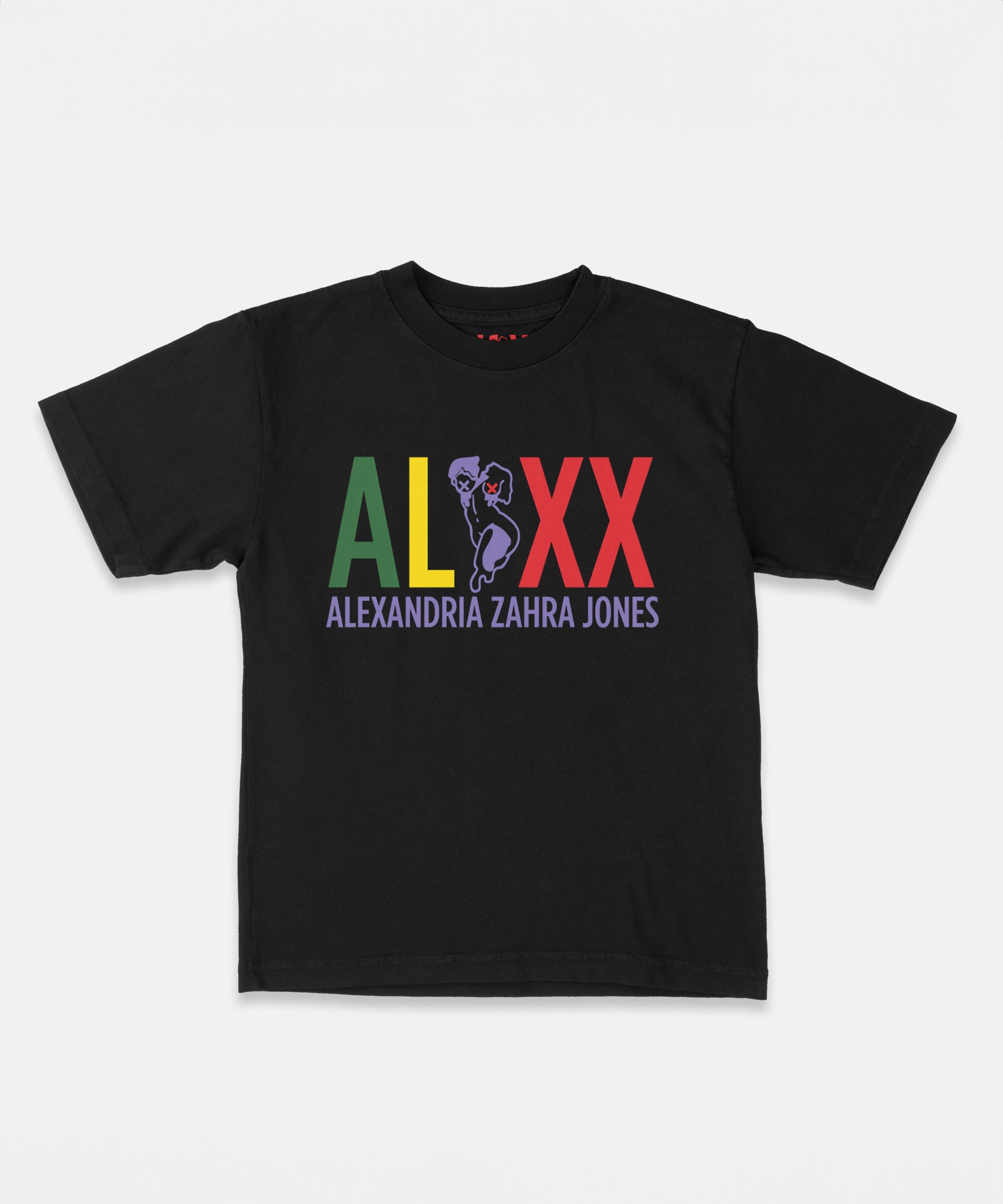 ALXX SIGNATURE TEE TRUE BLACK