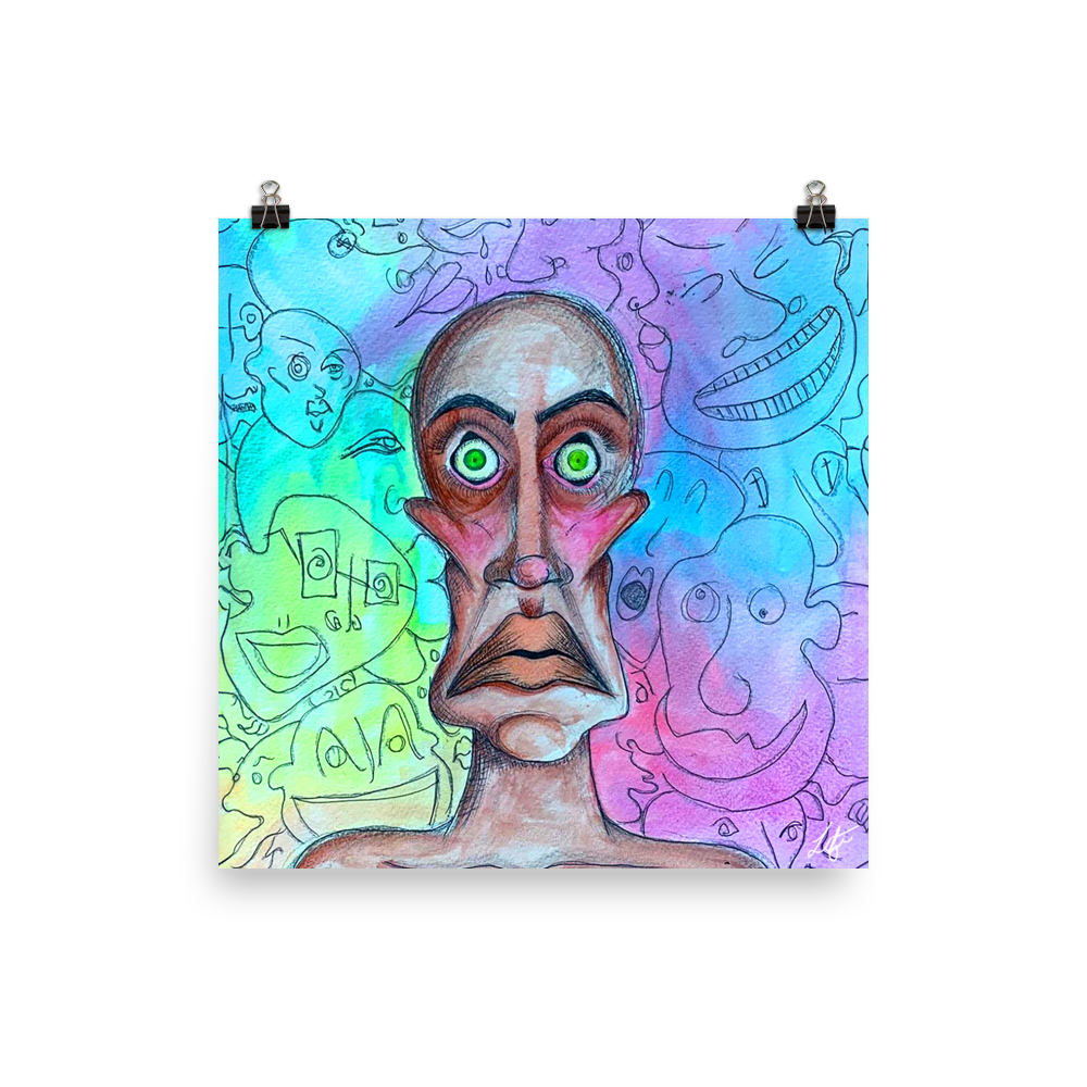 MANIACAL NIGHTMARES MATTE PRINT