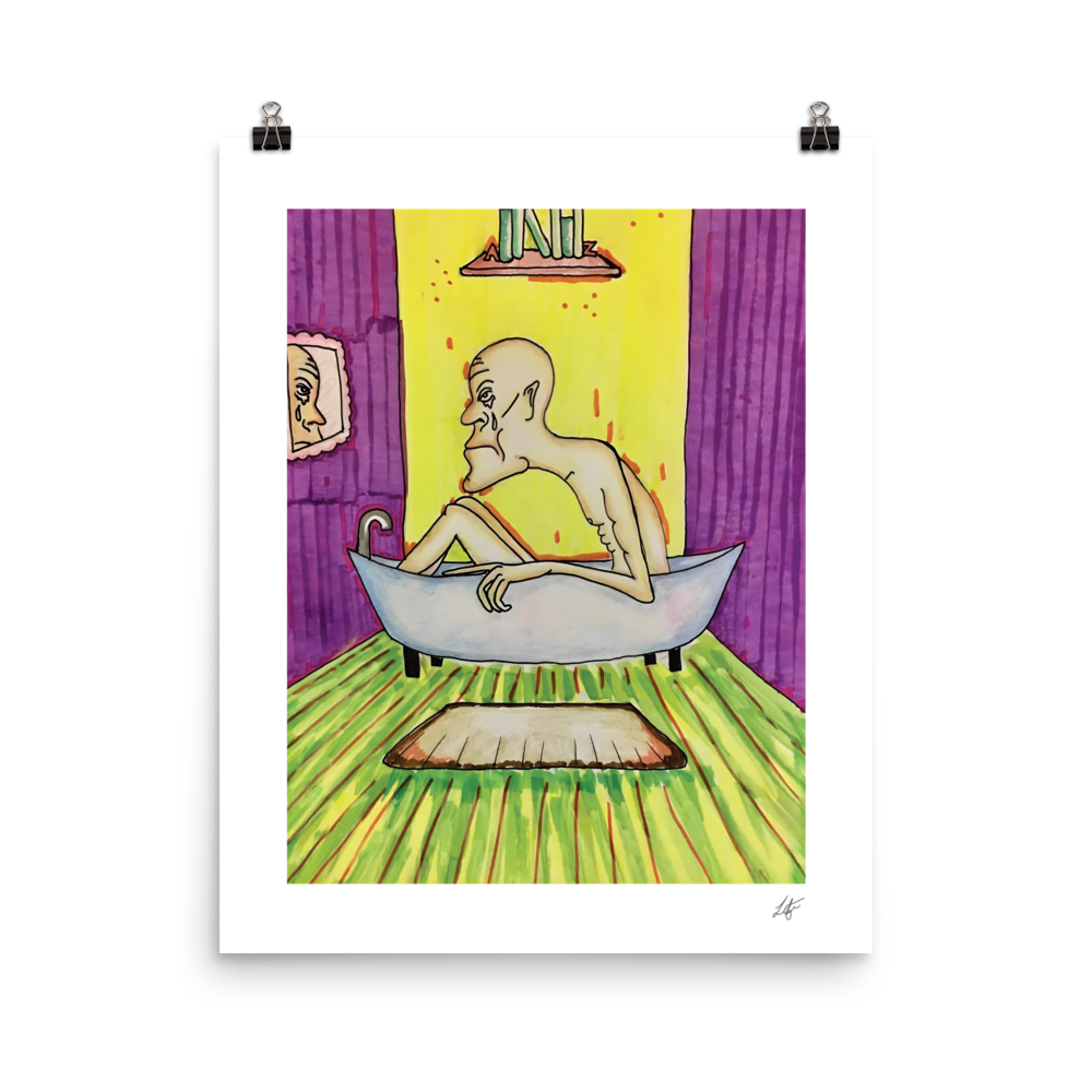 STAN MATTE PRINT WITH BORDER