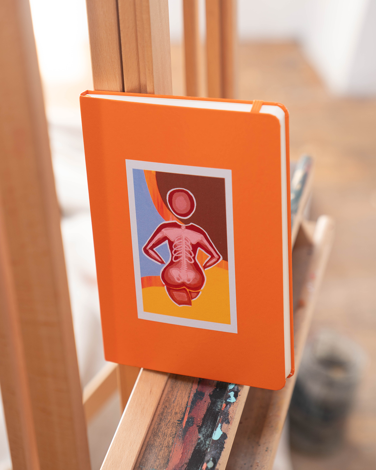 Desert Skeleton Notebook