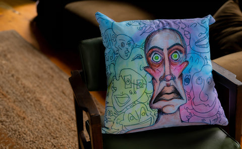 MANIACAL NIGHTMARES PILLOW