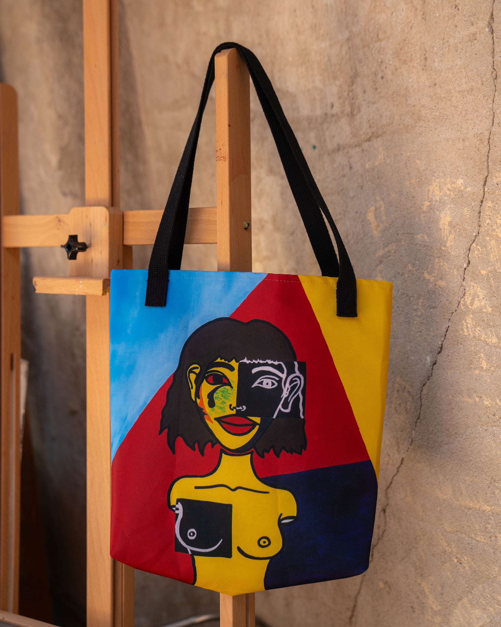 RIGHT THROUGH ME TOTE BAG